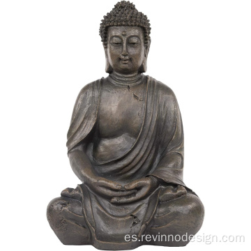 La belleza serena de la estatua de Buda